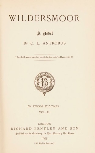 Cover for Wildersmoor