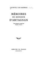 Cover for Mémoires de monsieur d'Artagnan