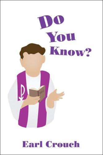 Cover for Do You Know?