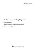 Cover for The architecture of Ludwig Wittgenstein