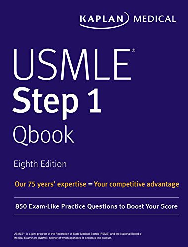 Cover for USMLE Step 1 Qbook