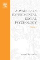 Cover for Advances in experimental social psychology.