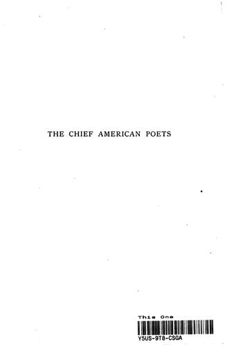 Cover for The American Poets