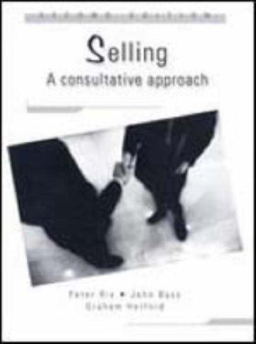 Cover for Selling a Consultative Approach