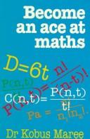 Cover for Become an Ace at Maths