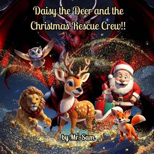 Cover for Daisy the Deer and the Christmas Rescue Crew!!