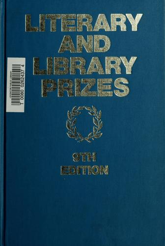 Cover for Literary and library prizes