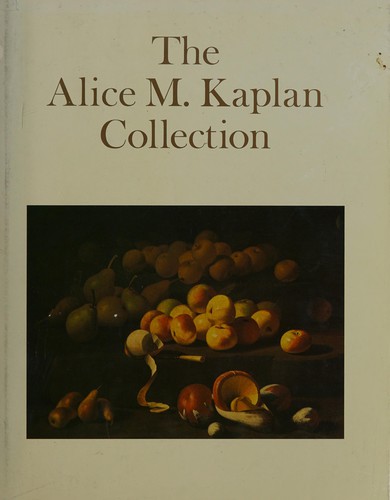 Cover for The Alice M. Kaplan Collection