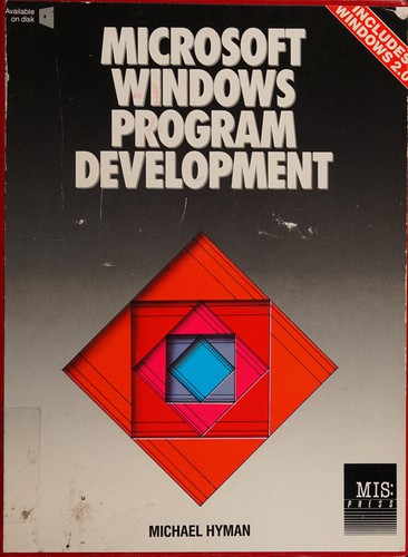 Cover for Microsoft Windows program development