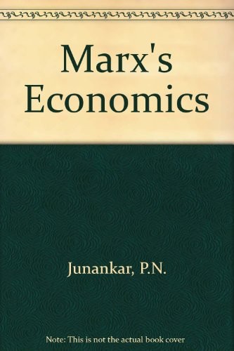 Cover for Marx's economics