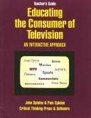 Cover for Educating the consumer of television