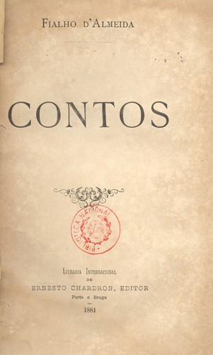 Cover for Contos