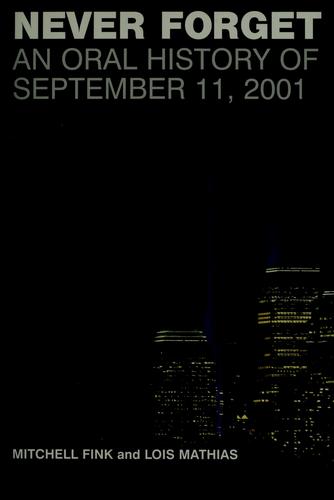 Cover for Never forget