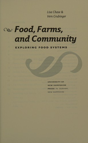 Cover for Food, Farms, and Community