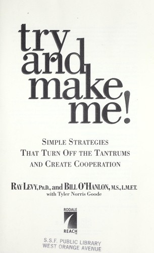 Cover for Try and make me!