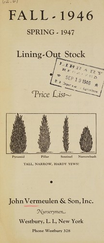 Cover for Lining out stock