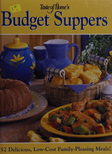 Cover for Taste of home's Budget suppers