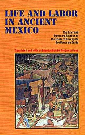 Cover for Life and labor in ancient Mexico