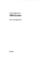 Cover for Affenzucker