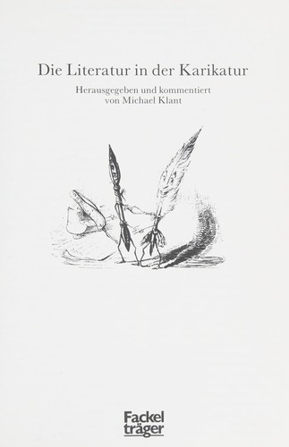 Cover for Die Literatur in der Karikatur