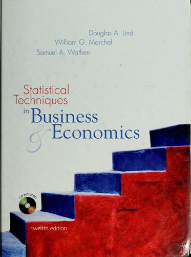 Cover for Statistical techniques in business & economics
