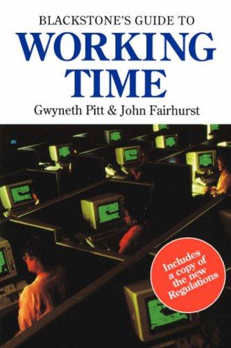 Cover for Blackstone's Guide to Working Time (Blackstone's Guide)