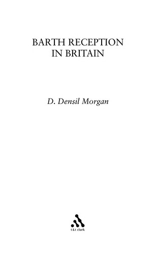 Cover for Barth reception in Britain