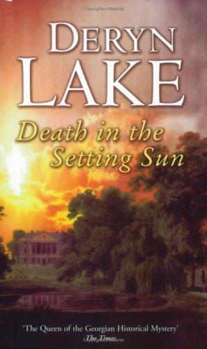 Cover for Death in the Setting Sun