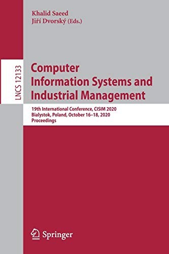 Cover for Computer Information Systems and Industrial Management