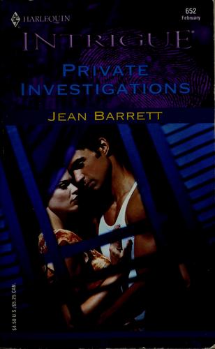 Cover for Private investigations