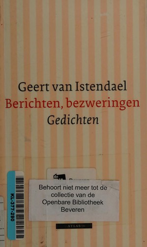 Cover for Berichten, bezweringen