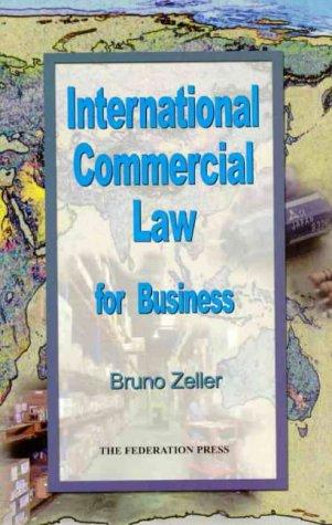 Cover for International commercial law for business
