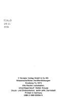 Cover for Die Dichtungslehre der Skalden