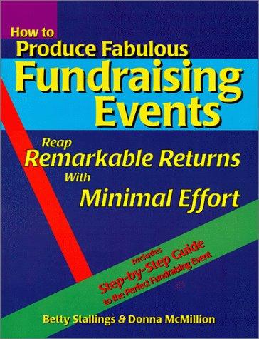 Cover for How to Produce Fabulous Fundraising Events