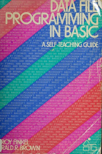 Cover for Data file programming in BASIC