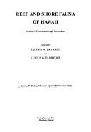 Cover for Reef and shore fauna of Hawaii