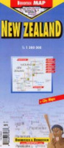 Cover for B&B New Zealand Laminated Road Map