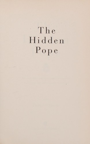 Cover for Hidden Pope