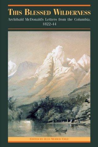 Cover for This blessed wilderness
