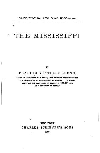 Cover for The Mississippi