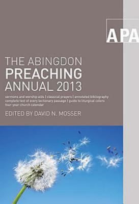 Cover for Abingdon Preaching Annual 2013