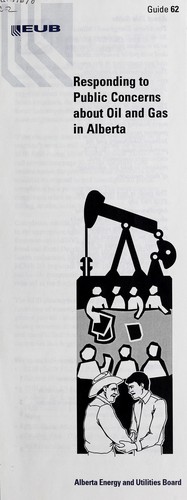 Cover for Responding to public concerns about oil and gas in Alberta