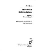 Cover for Antikoloniale Kleinkunststücke