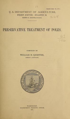 Cover for Preservative treatment of poles