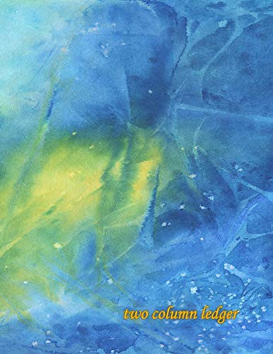 Cover for two column ledger