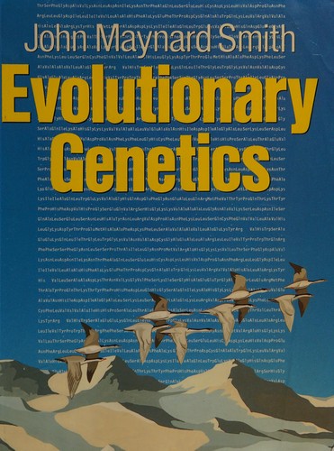 Cover for Evolutionary genetics