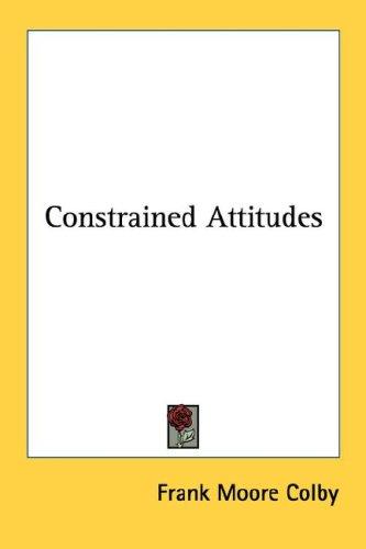 Cover for Constrained Attitudes