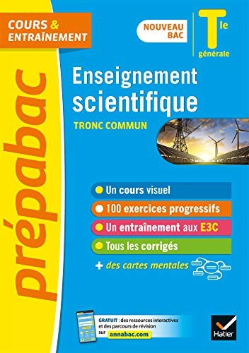 Cover for Enseignement scientifique Tle générale  - Prépabac Cours & entraînement
