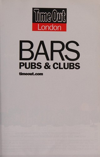 Cover for London bars, pubs and clubs.