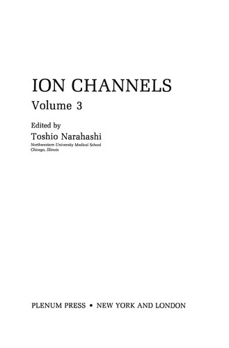 Cover for Ion Channels